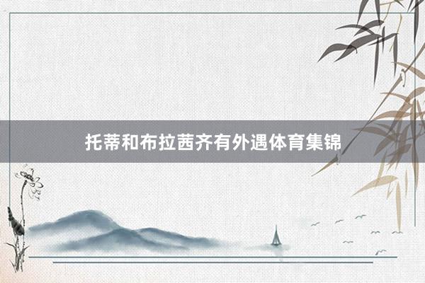 托蒂和布拉茜齐有外遇体育集锦