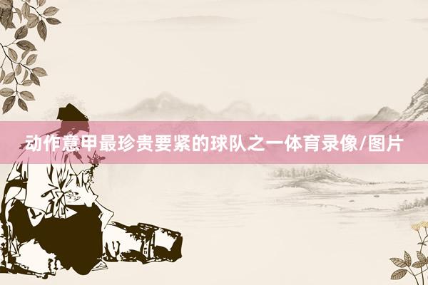 动作意甲最珍贵要紧的球队之一体育录像/图片