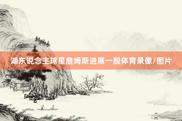 湖东说念主球星詹姆斯进展一般体育录像/图片