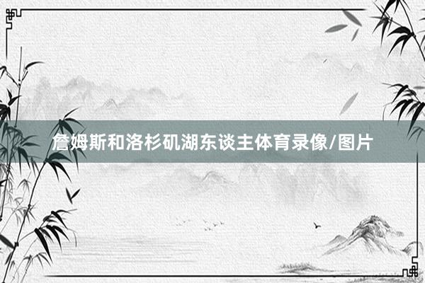 詹姆斯和洛杉矶湖东谈主体育录像/图片