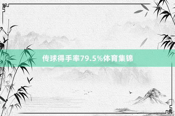 传球得手率79.5%体育集锦