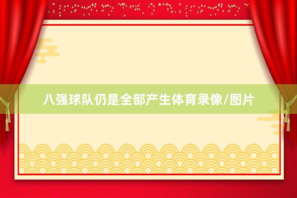 八强球队仍是全部产生体育录像/图片