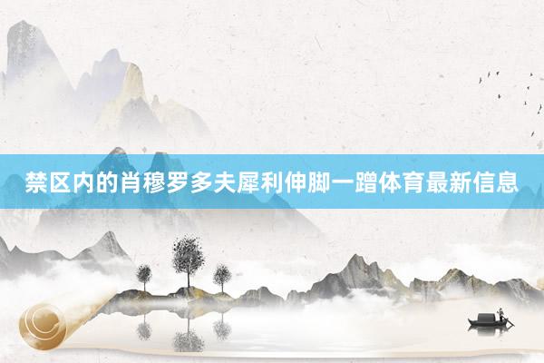 禁区内的肖穆罗多夫犀利伸脚一蹭体育最新信息