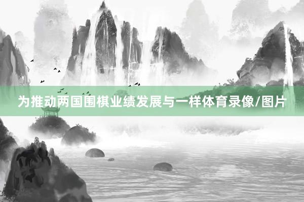 为推动两国围棋业绩发展与一样体育录像/图片