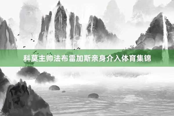 科莫主帅法布雷加斯亲身介入体育集锦