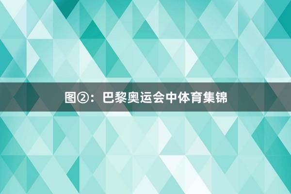 图②：巴黎奥运会中体育集锦