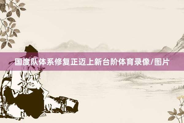国度队体系修复正迈上新台阶体育录像/图片