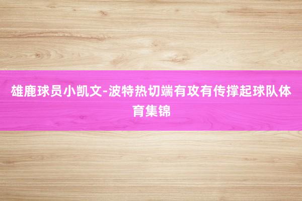 雄鹿球员小凯文-波特热切端有攻有传撑起球队体育集锦